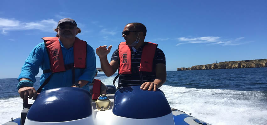 Driving a Powerboat